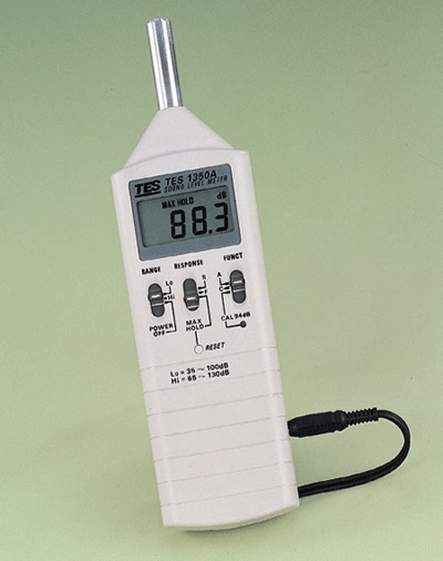 TES-1350A 디지털 소음계
